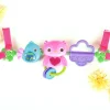 Bright Starts Preescolar*Soporte De Juguetes Portatil Busy Birdies Carrier Toy Bar Take-Along Toy Bright Stars