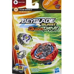 Beyblade Muñecos Articulados*Starter Pack Peonza Burst Quad Drive Bb