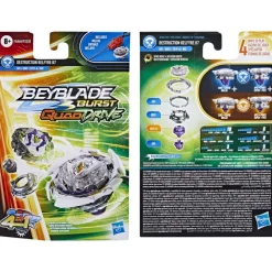 Beyblade Muñecos Articulados*Starter Pack Peonza Burst Quad Drive Bb