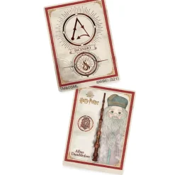 Wizarding World Muñecos Articulados*Surtido De Varitas Magicas Con Tarjeta De Hechizos Harry Potter