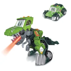 VTech Muñecos Articulados*Switch&Go Dinos, Barro El T-Rex 4X4, Dinosaurios Que Se Transforman En Vehiculos