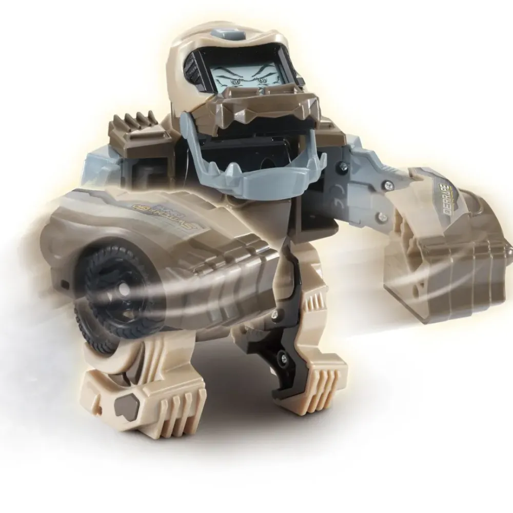 VTech Muñecos Articulados*Switch&Go Dinos, Derrape El Gorila Rally, Dinosaurios Que Se Transforman En Vehiculos