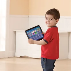 VTech Electrónicos*Tablet Little App Azul Tableta Educativa Infantil Para Aprender En Casa Con Contenido Especial Para Ninos
