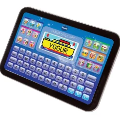 VTech Electrónicos*Tablet Little App Azul Tableta Educativa Infantil Para Aprender En Casa Con Contenido Especial Para Ninos