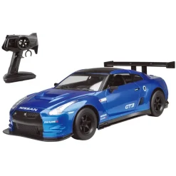 El Corte Inglés Coches, Circuitos Y Radiocontrol*Teledirigido Con Luz Nissan Gtr-Gt3 Azul 1:16 El Corte Ingles