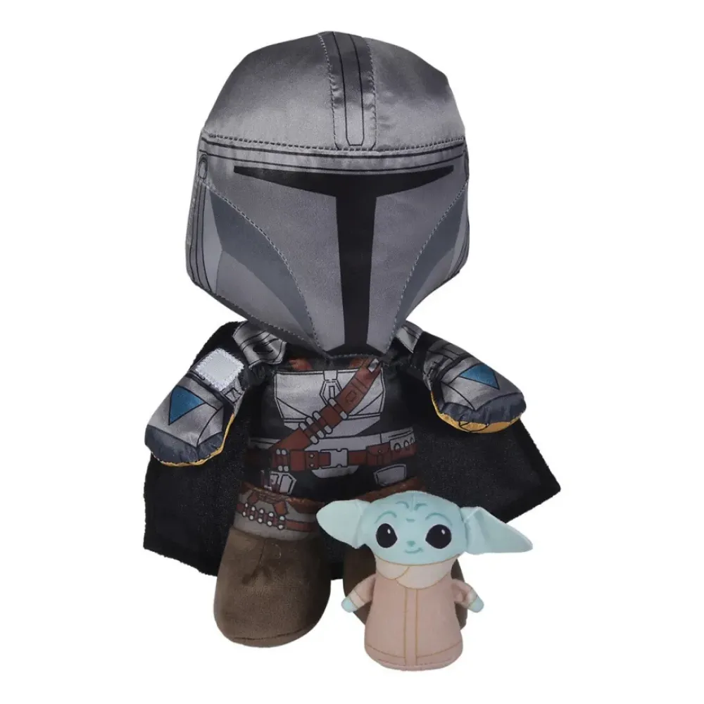 Simba Munecas Y Peluches*The Mandalorian Con Baby Yoda 25 Cm