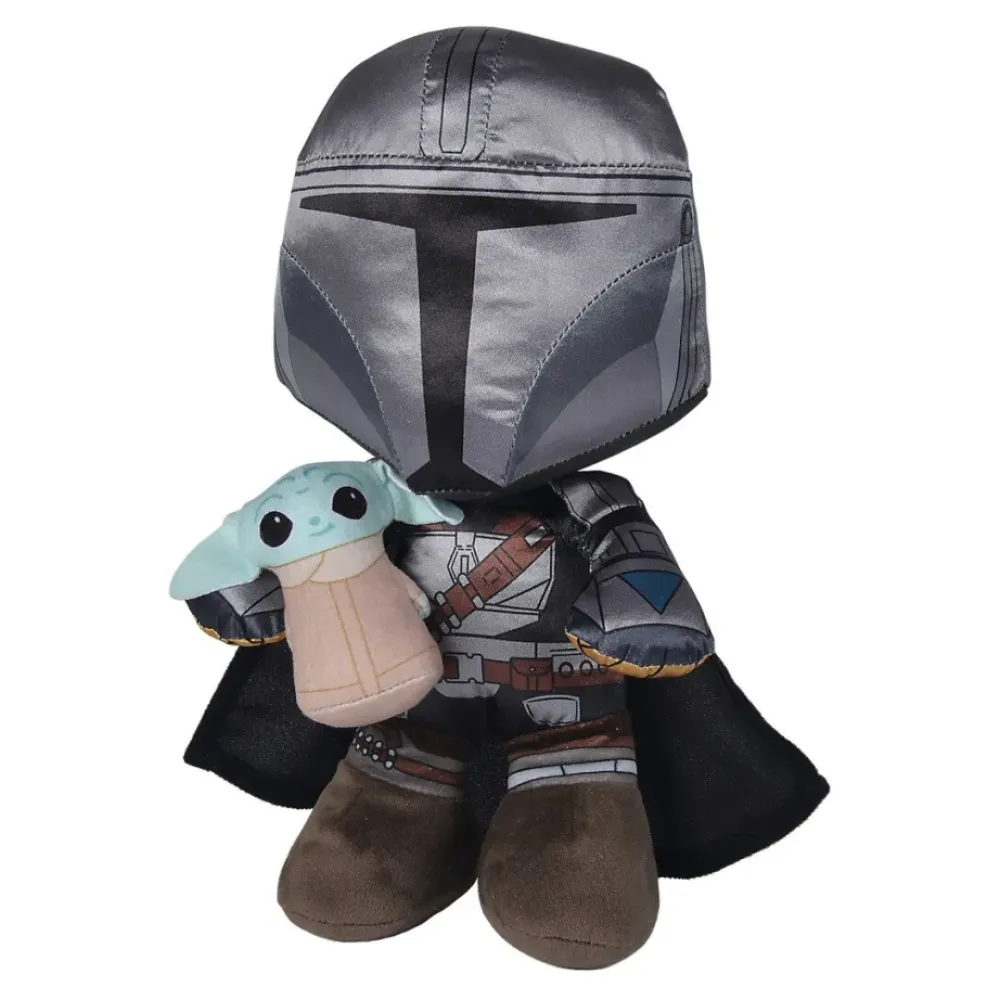 Simba Munecas Y Peluches*The Mandalorian Con Baby Yoda 25 Cm