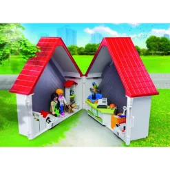Playmobil Muñecos Articulados*Tienda De Mascotas Maletin City Life