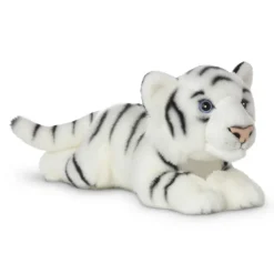 El Corte Inglés Munecas Y Peluches*Tigre Blanco Grande De Peluche Sostenible El Corte Ingles