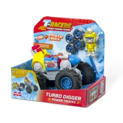 T-RACERS Muñecos Articulados* S - Power Trucks Turbo Digger