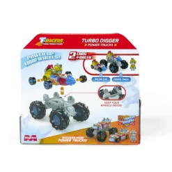 T-RACERS Muñecos Articulados* S - Power Trucks Turbo Digger