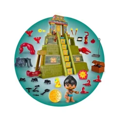 PINYPON ACTION Muñecos Articulados*Trampas En La Piramide Maya