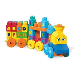 Mega Bloks Preescolar*Tren Musical Abc Juguete De Bloques De Construccion Para Bebe