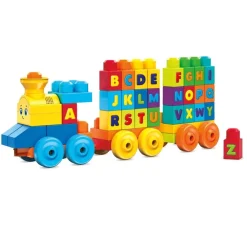 Mega Bloks Preescolar*Tren Musical Abc Juguete De Bloques De Construccion Para Bebe