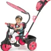 Little Tikes Bicicletas, Correpasillos, Triciclos*Triciclo Deluxe 4 En 1 Rosa Neon