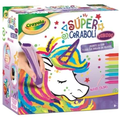 Crayola Juegos Educativos*Unicornio Neon Super Ceraboli