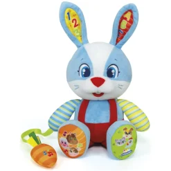 Clementoni Preescolar*Valentin Peluche Interactivo El Conejo Parlanchin