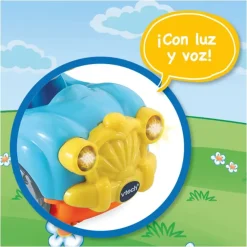 VTech Preescolar*Vehiculo De Juguete Con Los Magicos Personajes De Disney Tut Tut Bolidos Baby