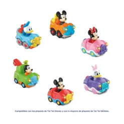 VTech Preescolar*Vehiculo De Juguete Con Los Magicos Personajes De Disney Tut Tut Bolidos Baby