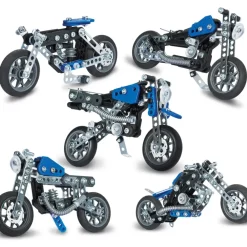 Meccano Puzzles Y Construcciones*Vehiculo De Juguete Moto Multimodelo 5M Motorcycles