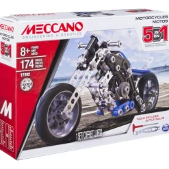 Meccano Puzzles Y Construcciones*Vehiculo De Juguete Moto Multimodelo 5M Motorcycles