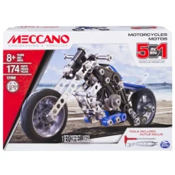 Meccano Puzzles Y Construcciones*Vehiculo De Juguete Moto Multimodelo 5M Motorcycles