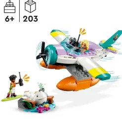 LEGO Puzzles Y Construcciones*Vehiculo Para Construir Avion De Rescate Maritimo Friends