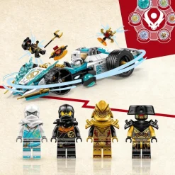 LEGO Puzzles Y Construcciones*Vehiculo Para Construir Zane Dragon Power: Deportivo De Competicion Spinjitzudragons Rising Ninjago